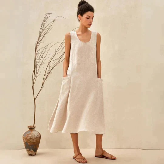 Madeline | Robe débardeur surdimensionnée