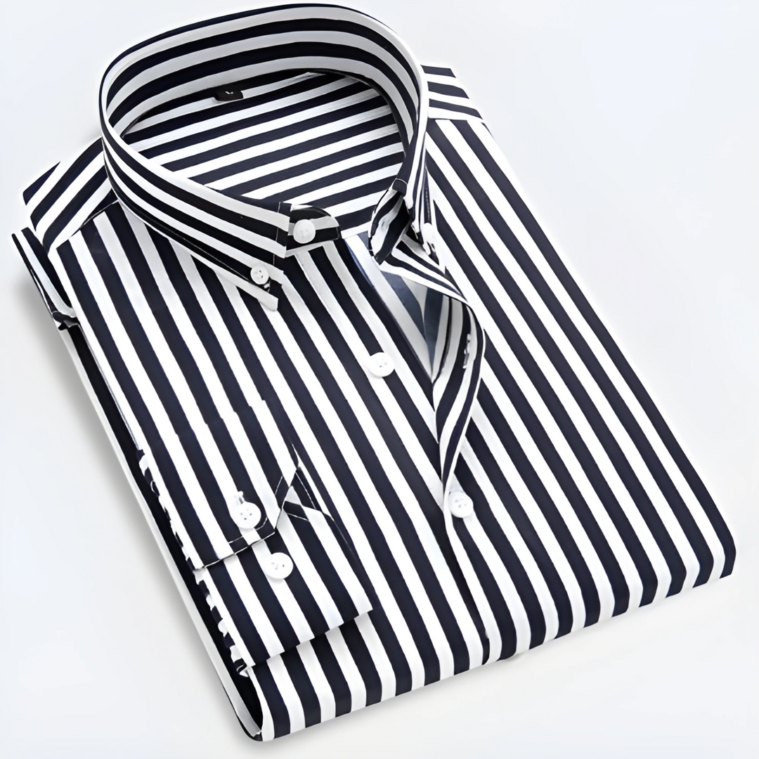 Yury | T-shirt Longues Manches Classique pour Hommes