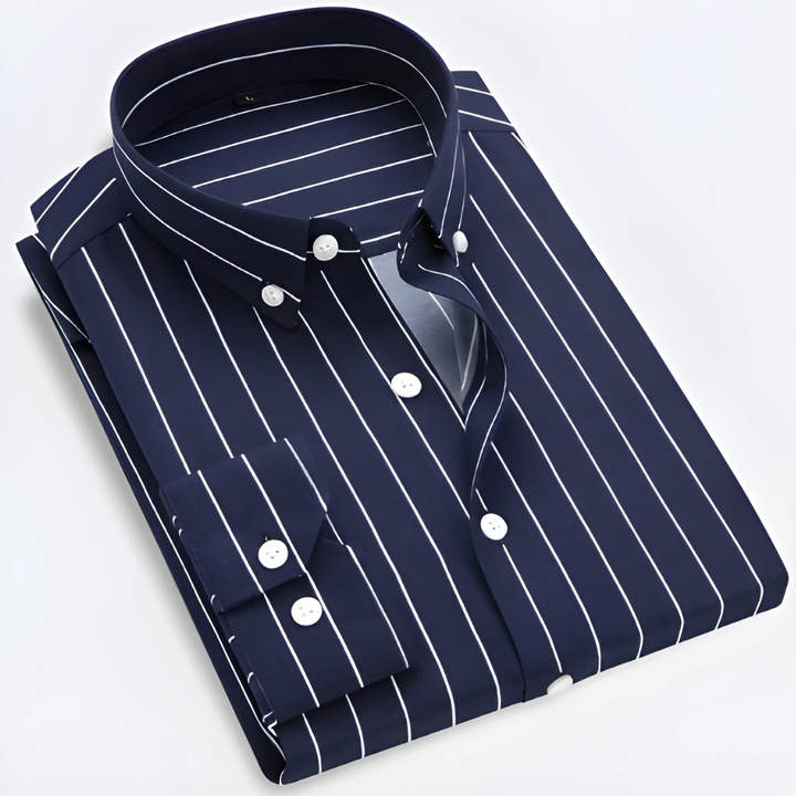 Yury | T-shirt Longues Manches Classique pour Hommes