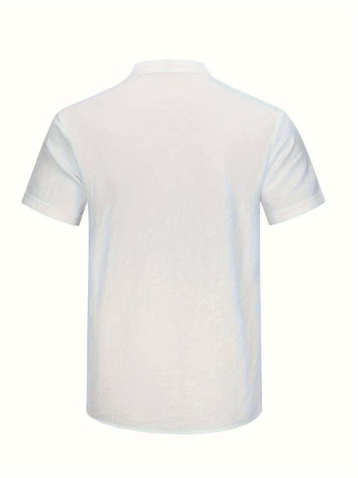 Kama | Chemise Col Montant Homme