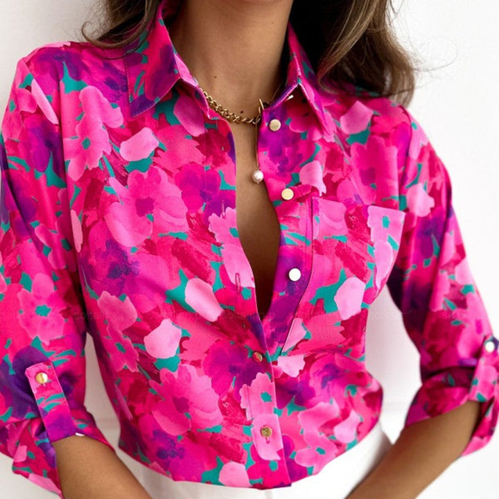 Monika | Chemise-blouse moderne Abstract