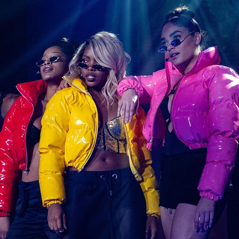 Kierra | Doudoune en cuir élégante pour femmes