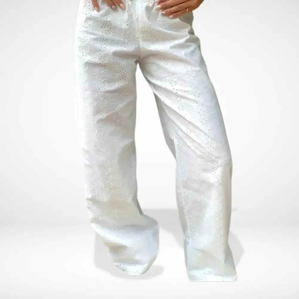 Jogging ample à taille froncée pour Femme – Biaae