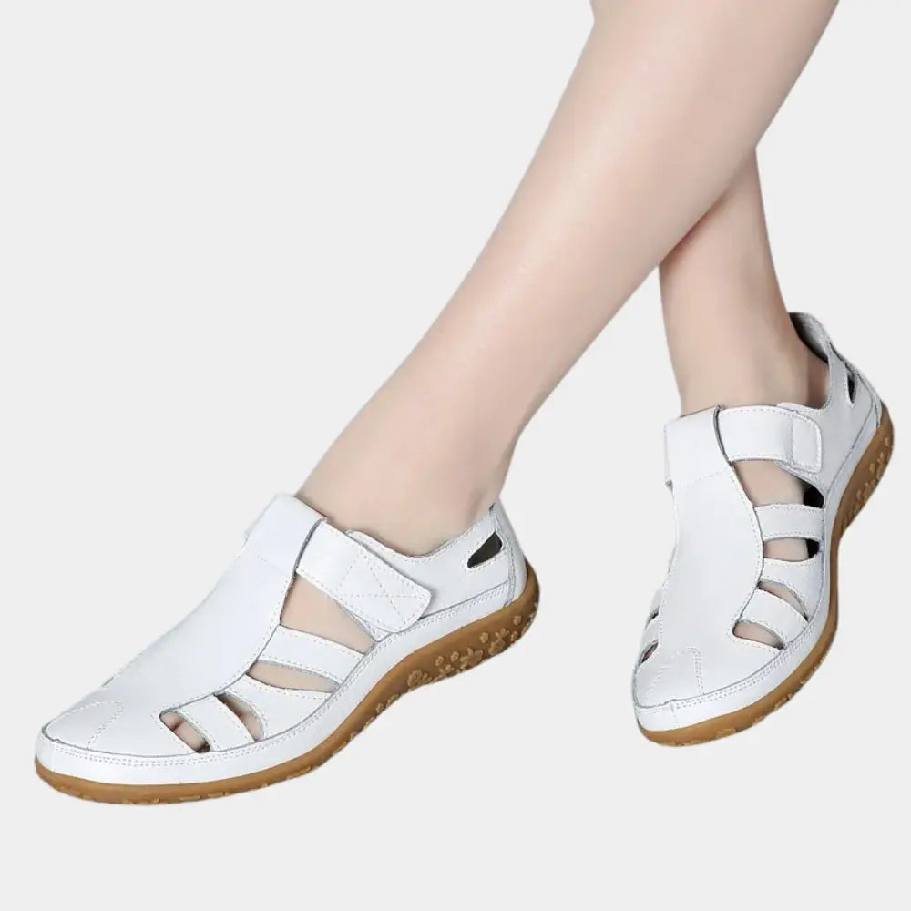 Sandales ajourées à semelle contrastante pour Femme – Juliana