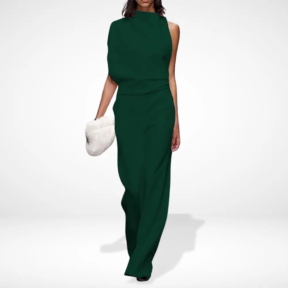 Combinaison fluide à coupe asymétrique pour Femmes – Haelie