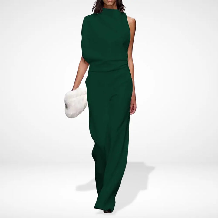 Combinaison fluide à coupe asymétrique pour Femmes – Haelie