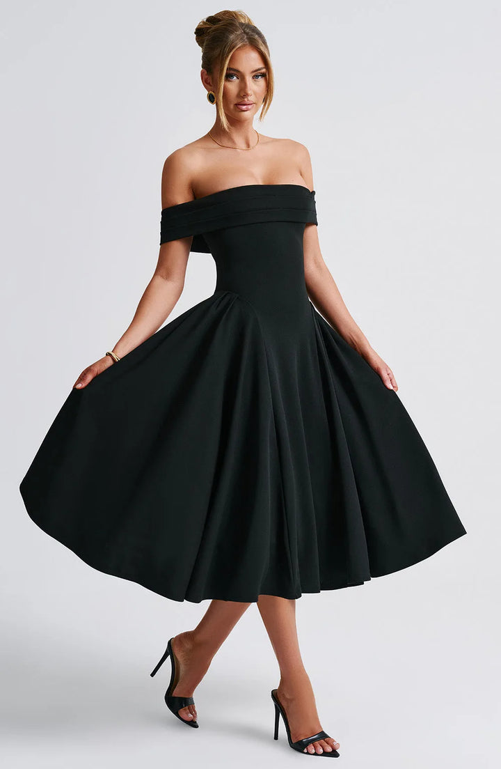 Femme Chic Midi Robe cocktail – Hilf