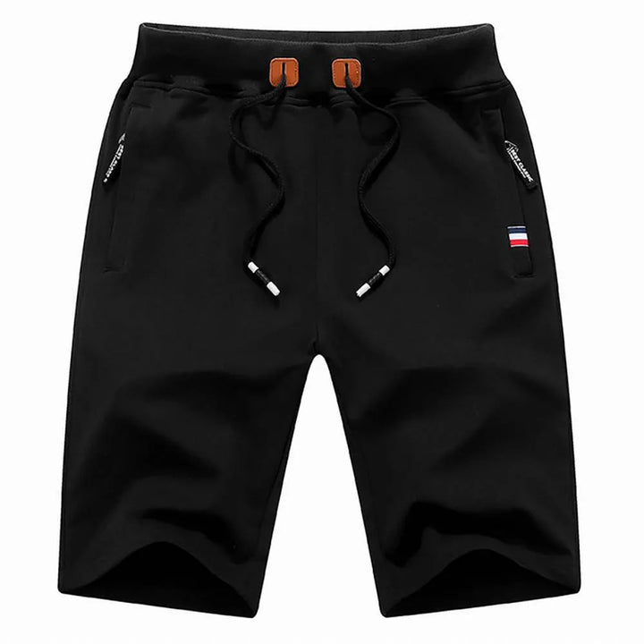 Homme jogging noir Shorts – Josiah