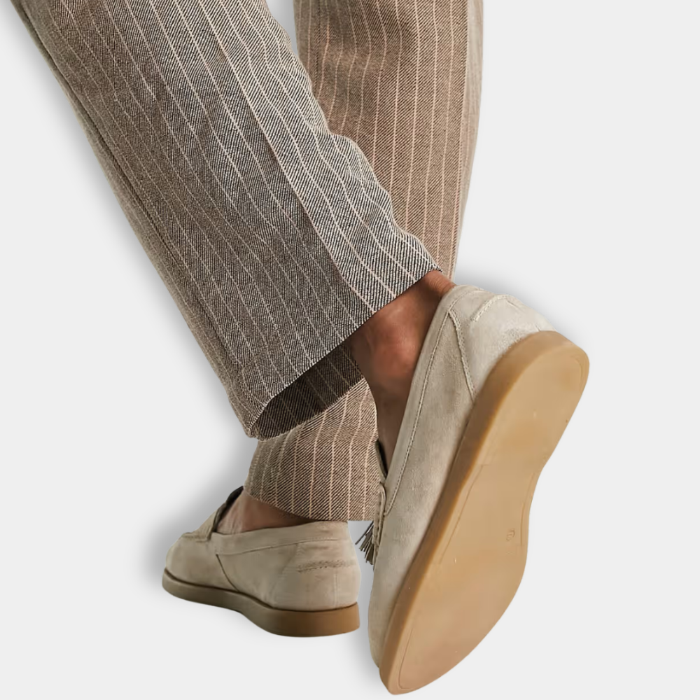 Mocassins à pampilles au style épuré pour hommes - Odran