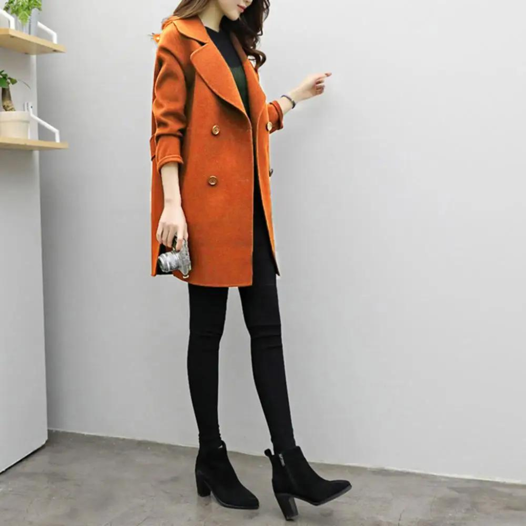 Chandana | Manteau Slim En Laine Pour Femmes