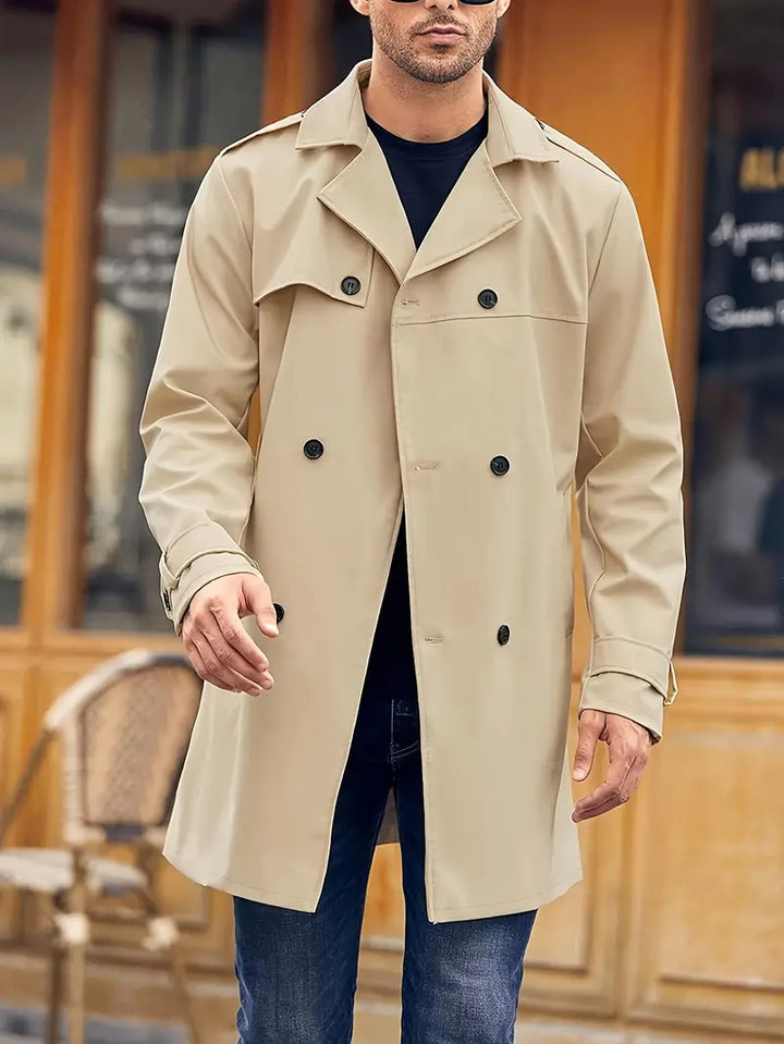 Blandus | Trenchcoat Élégant pour Hommes
