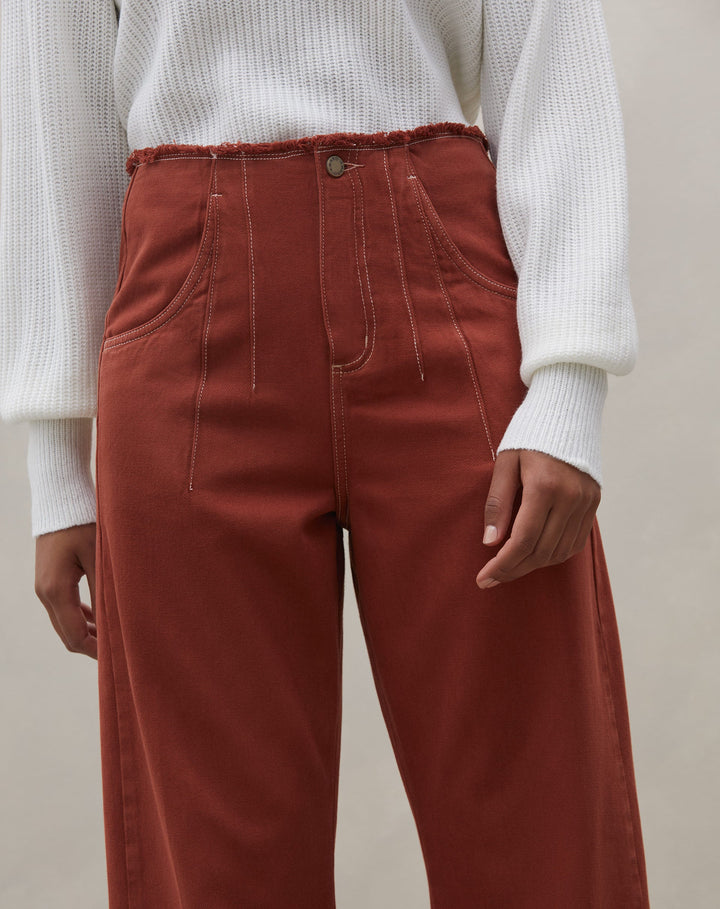 Karolina | Pantalon Flare Taille Haute pour Femmes