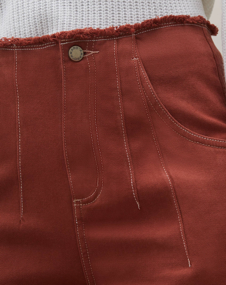 Karolina | Pantalon Flare Taille Haute pour Femmes