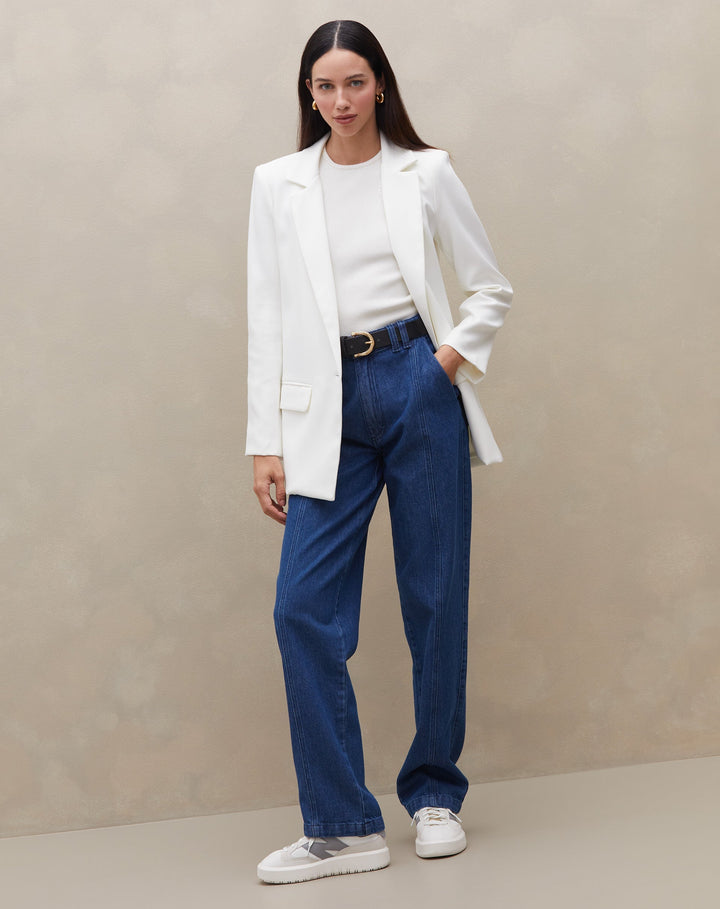 Elisavet | Pantalon Droit Moderne Pour Femmes