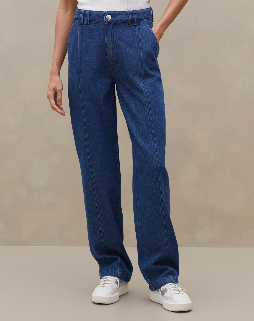 Elisavet | Pantalon Droit Moderne Pour Femmes