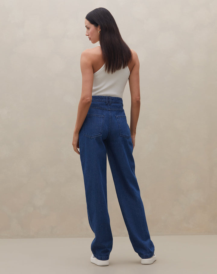 Elisavet | Pantalon Droit Moderne Pour Femmes