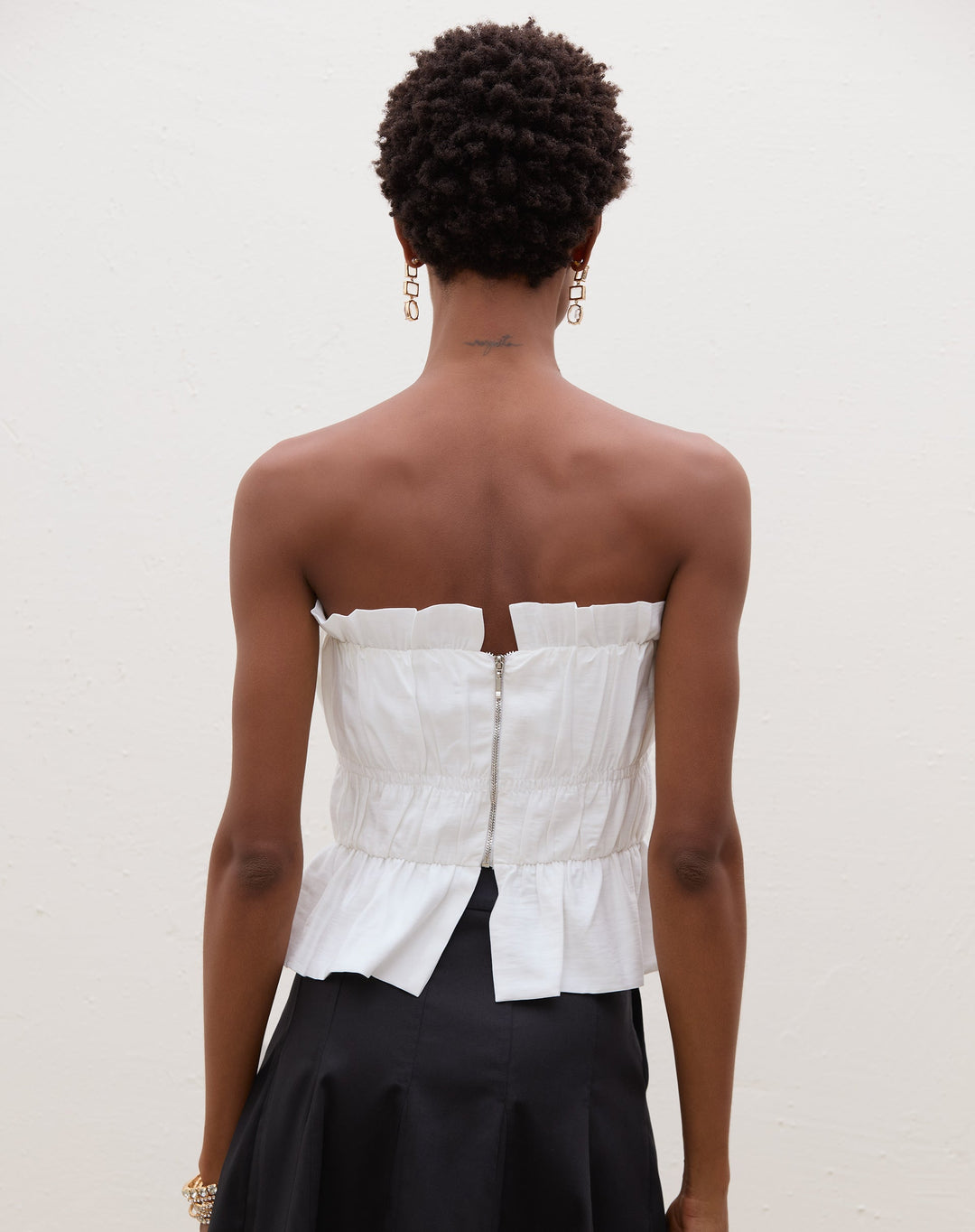 Laryn | Blouse Bustier Froncée Élégante pour Femmes