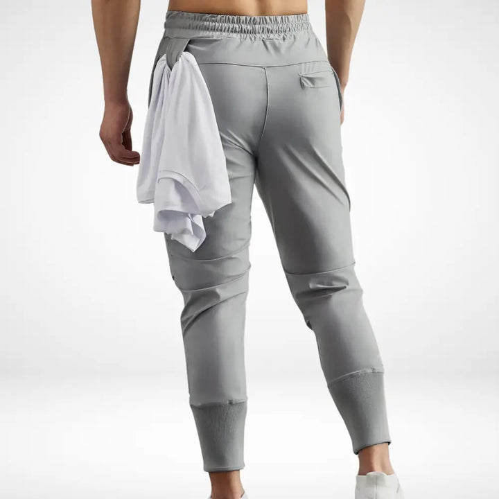 Joggers à poches zippées et coupe ajustée pour Homme – Ronnel
