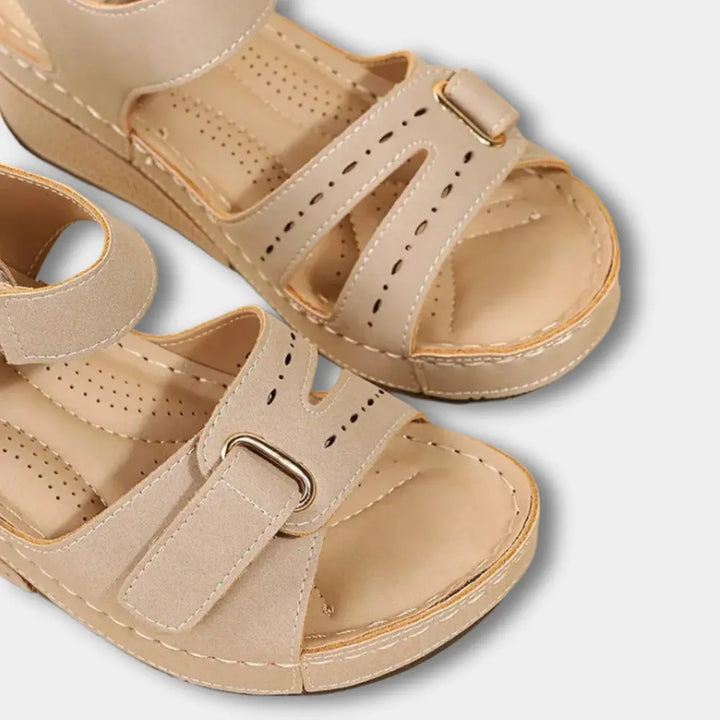 Sandales à bride épaisse semelle compensée pour Femme – Melinda