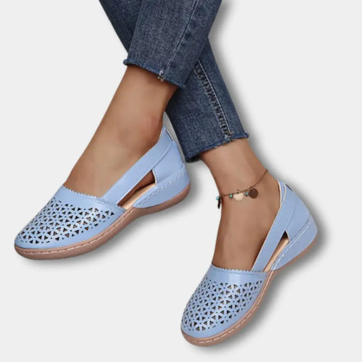 Ballerines ajourées à brides ouvertes pour Femmes – Lindsey