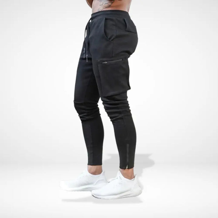 Joggers fuselés avec poches zippées pour Homme – Filiberto