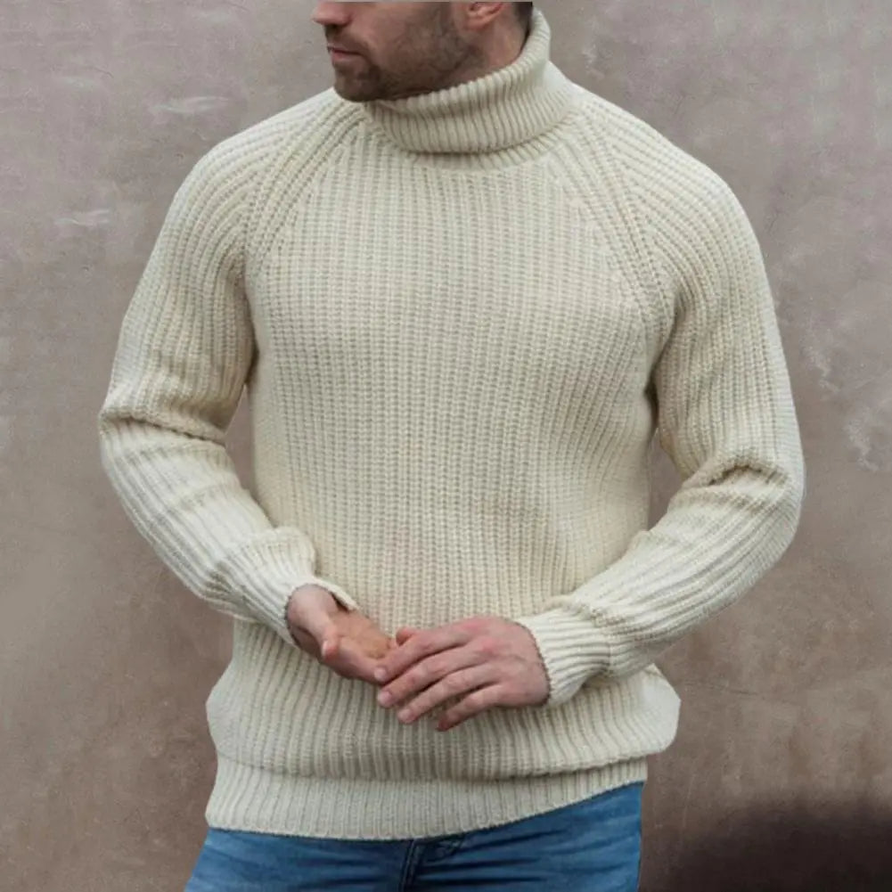 Marceui | Pull col roulé élégant pour hommes