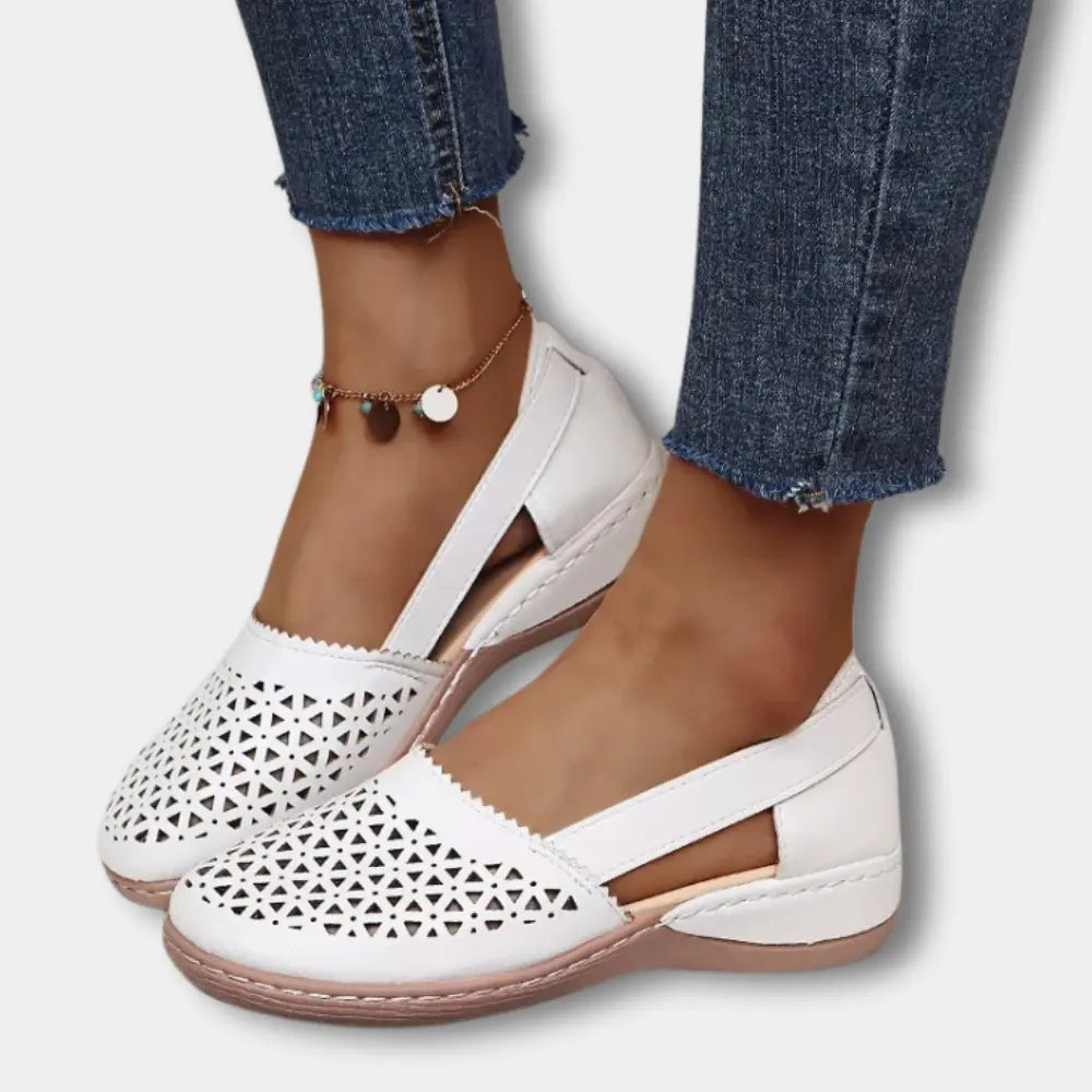 Ballerines ajourées à brides ouvertes pour Femmes – Lindsey