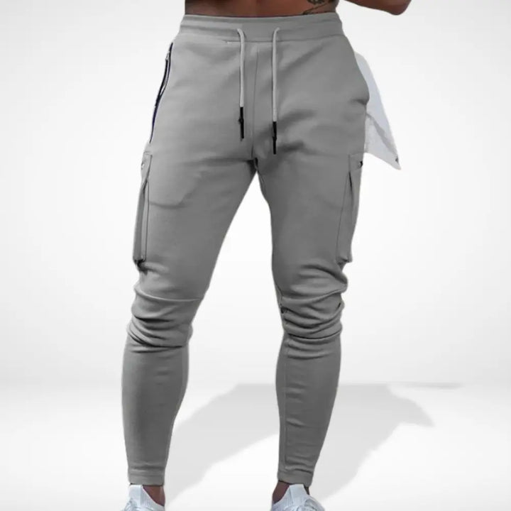 Joggers fuselés avec poches zippées pour Homme – Filiberto