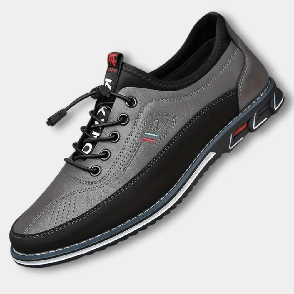 Derbies bicolores à semelle graphique pour hommes – Alan