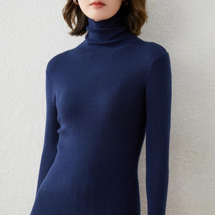 Tanisha | Pull Gola Haute Élégant Pour Femmes