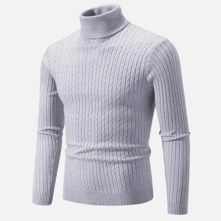 Vlatco | Pull col roulé en maille pour hommes