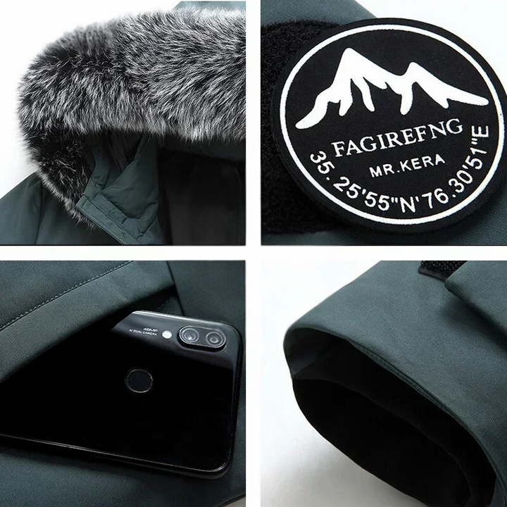 Radovan | Parka d’hiver coupe-vent homme