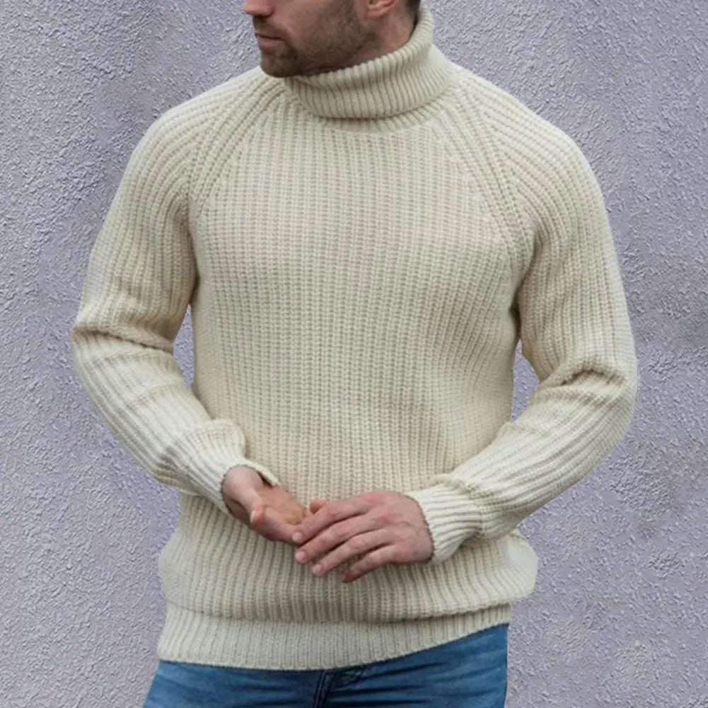 Wayra | Pull en Maille Beige pour Hommes