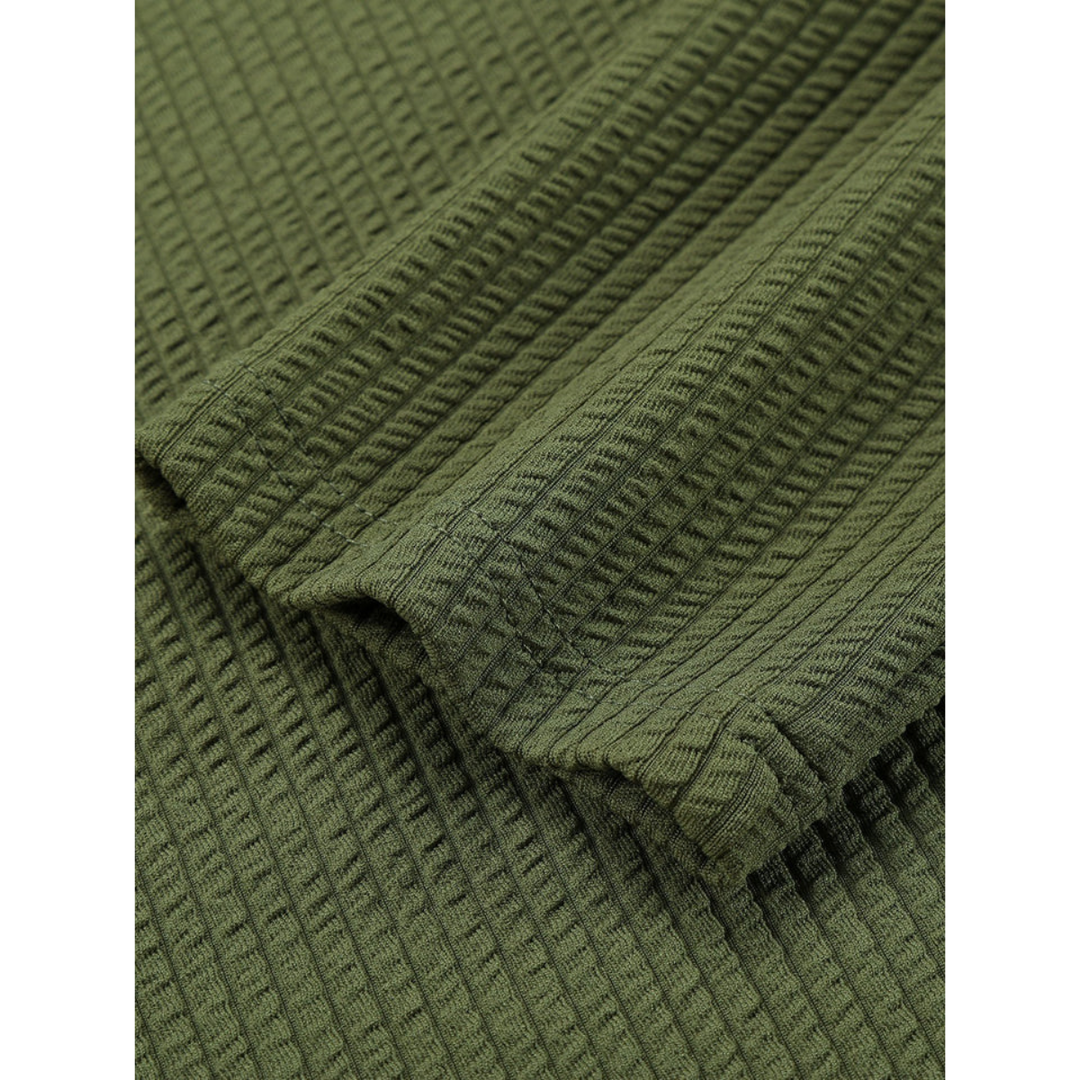 Colson | Long Fit Hoodie à côtes