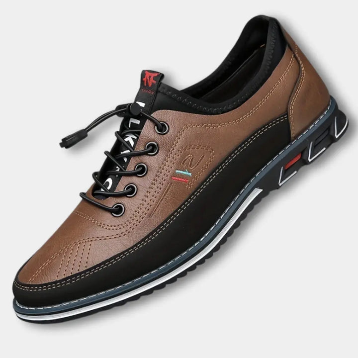 Derbies bicolores à semelle graphique pour hommes – Alan