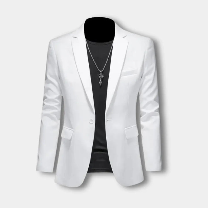 Costume à col cranté une boutonnière pour Homme – Santos