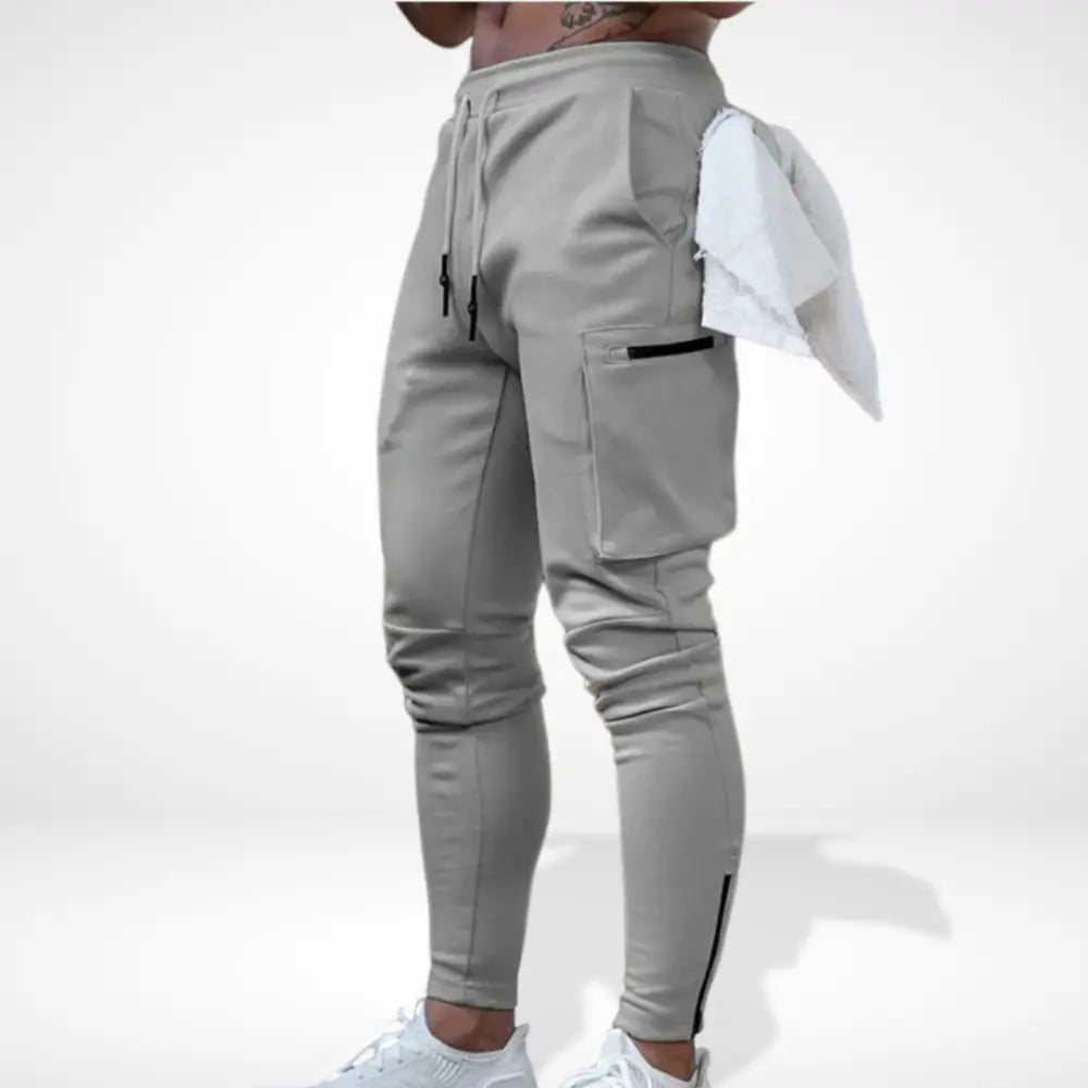 Joggers fuselés avec poches zippées pour Homme – Filiberto