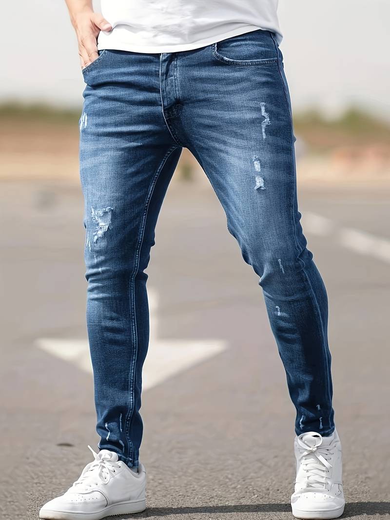 Dositej | Jean slim stretch confortable pour hommes
