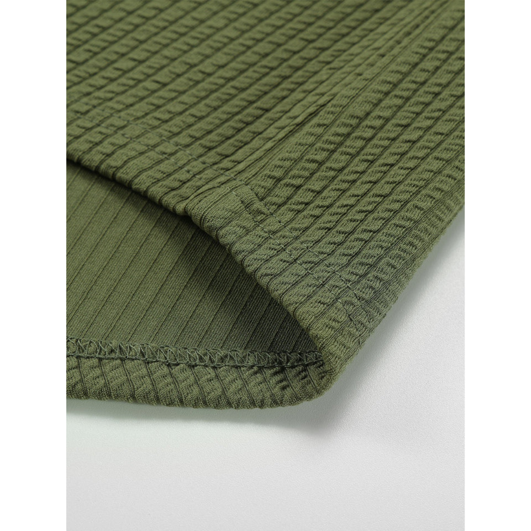 Colson | Long Fit Hoodie à côtes