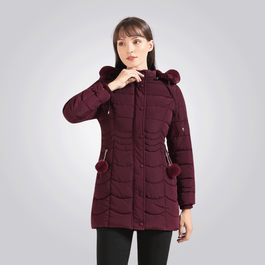 Ratna | Manteau Long Hiver Élégant Pour Femmes