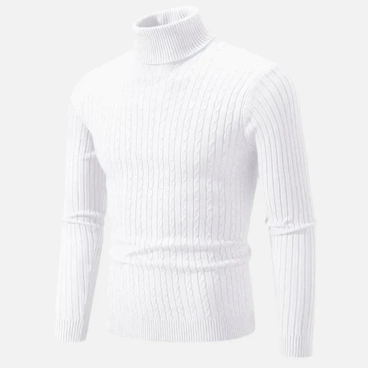 Vlatco | Pull col roulé en maille pour hommes