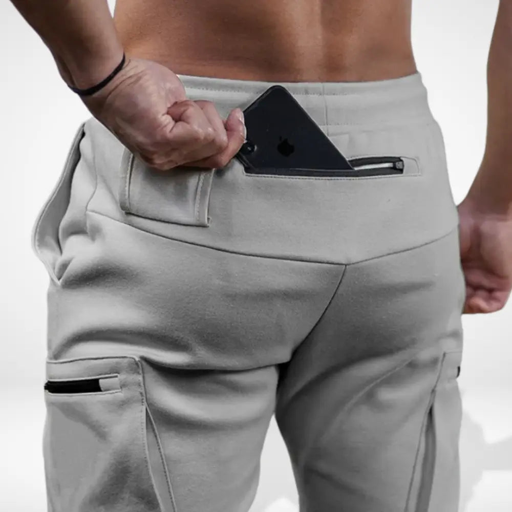 Joggers fuselés avec poches zippées pour Homme – Filiberto