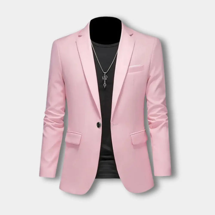 Costume à col cranté une boutonnière pour Homme – Santos