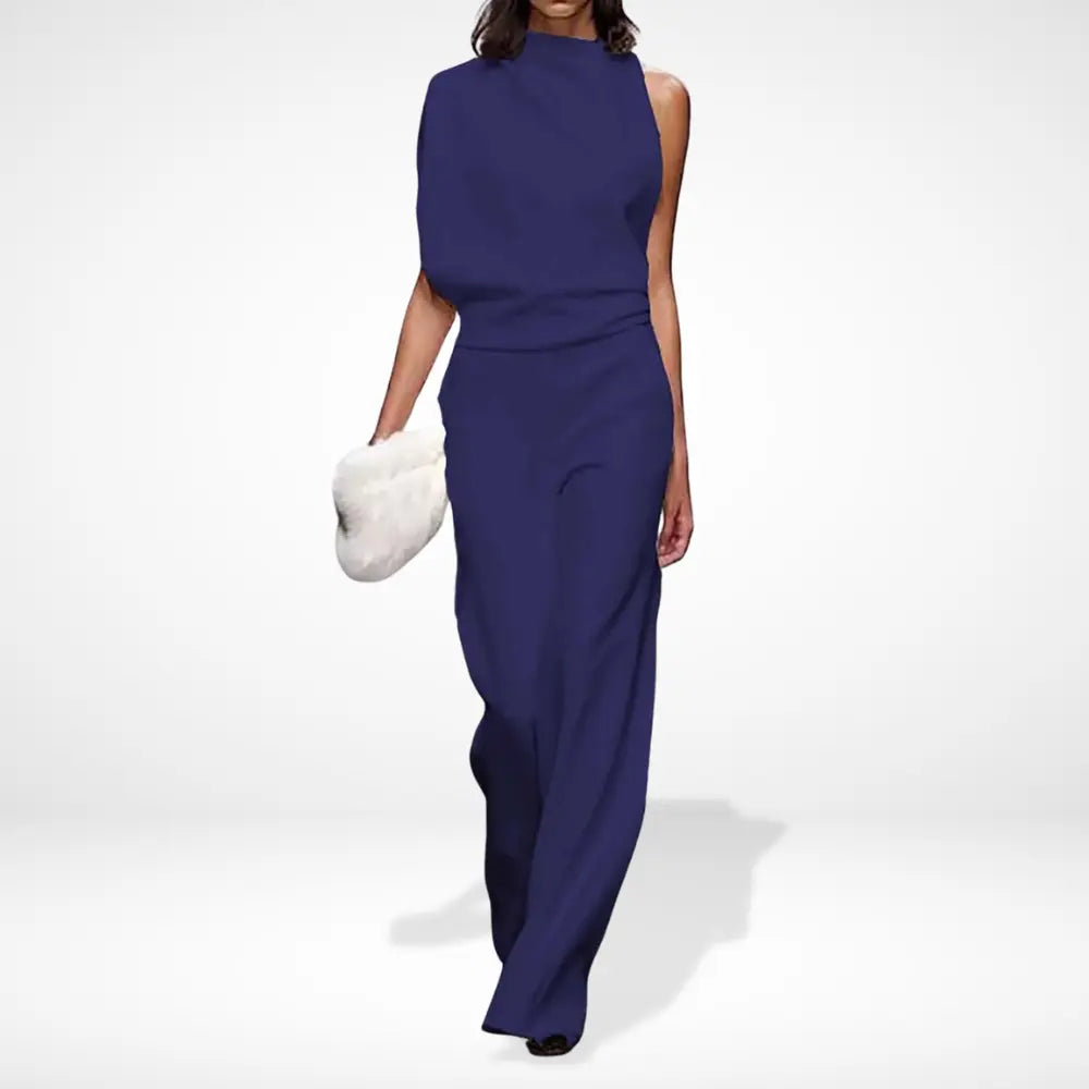 Combinaison fluide à coupe asymétrique pour Femmes – Haelie