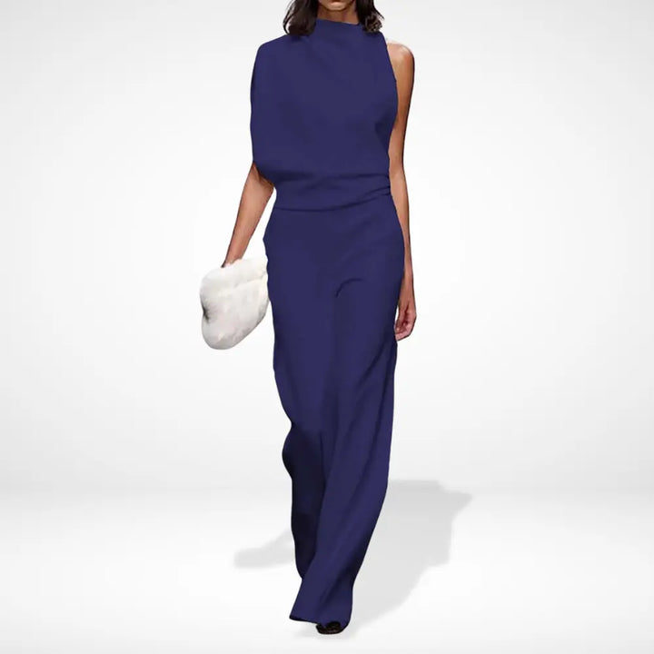 Combinaison fluide à coupe asymétrique pour Femmes – Haelie