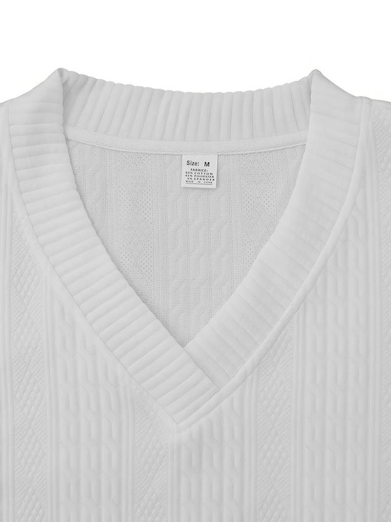 Halli | Combinaison décontractée en short jacquard pour hommes