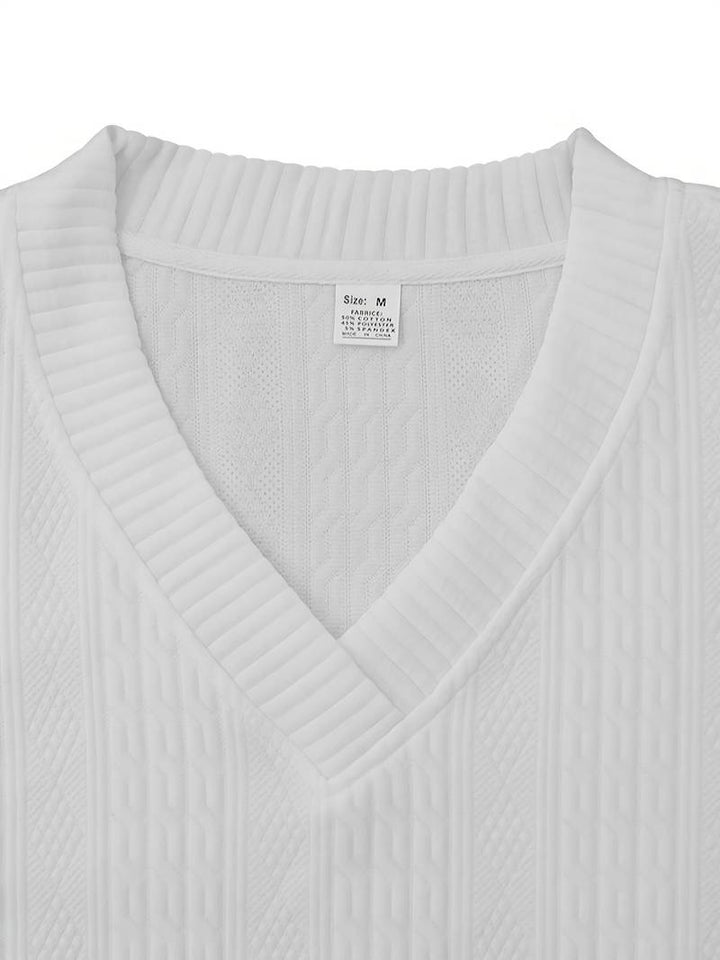 Halli | Combinaison décontractée en short jacquard pour hommes