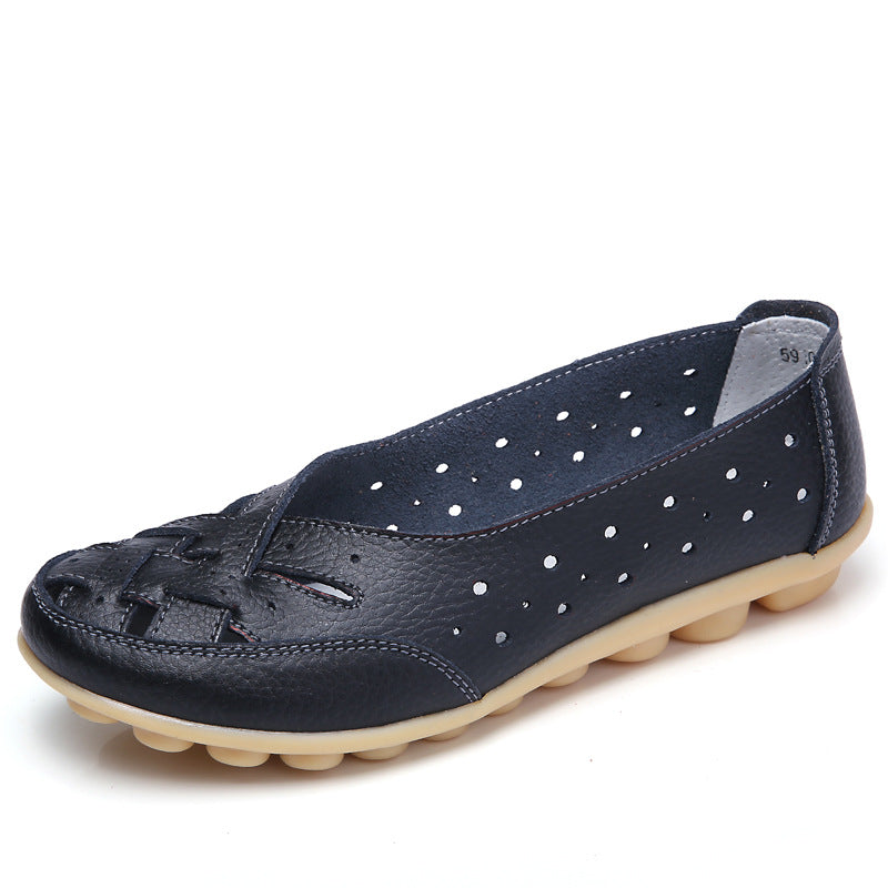 Minia | Ballerines en cuir confortables