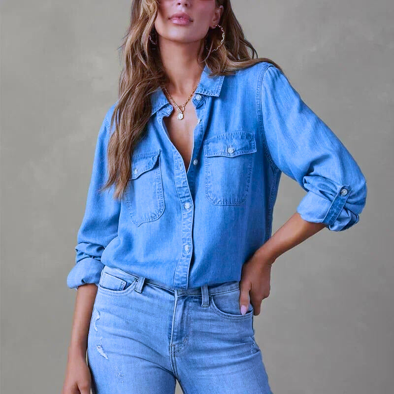Belen | Blouse en jean pour femmes