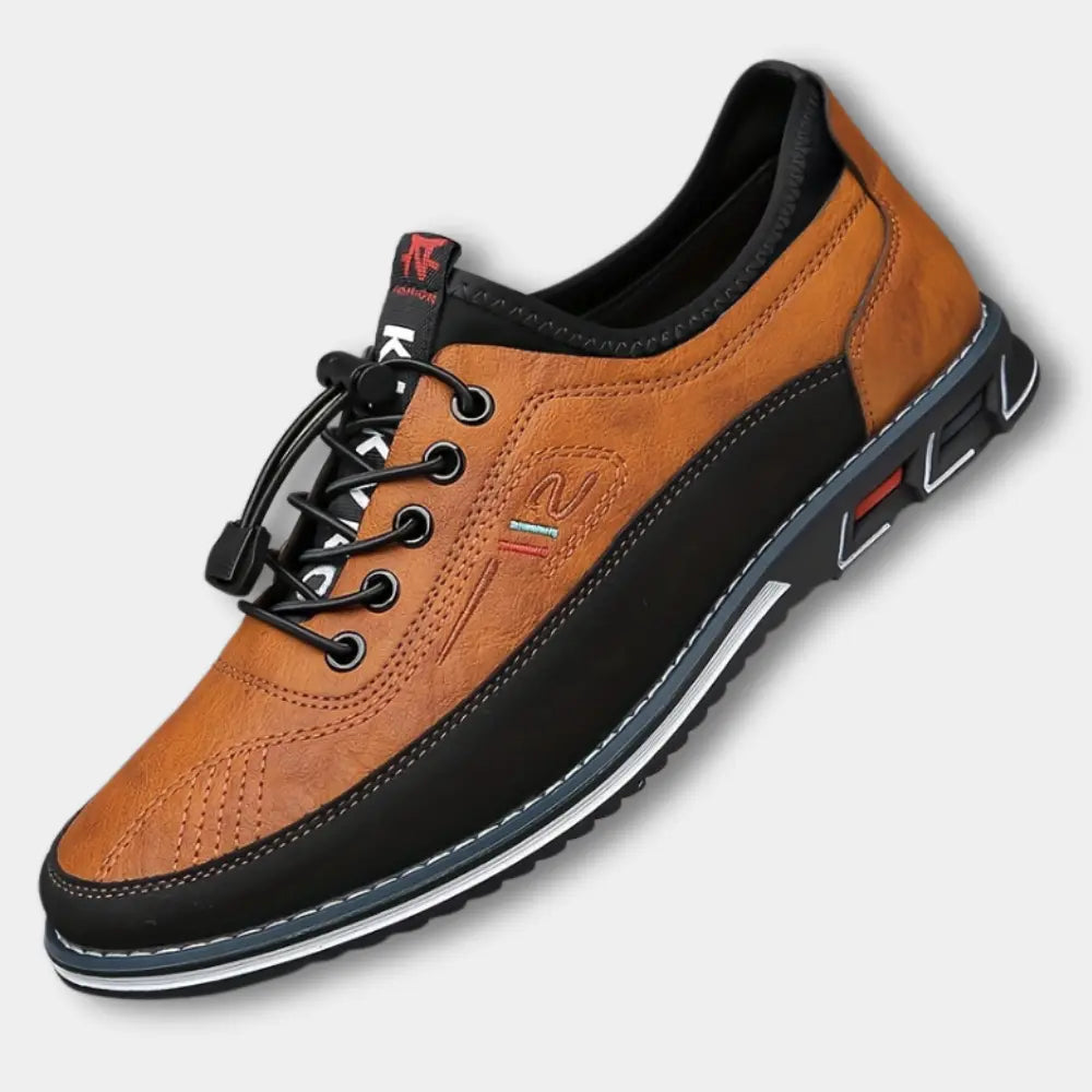 Derbies bicolores à semelle graphique pour hommes – Alan